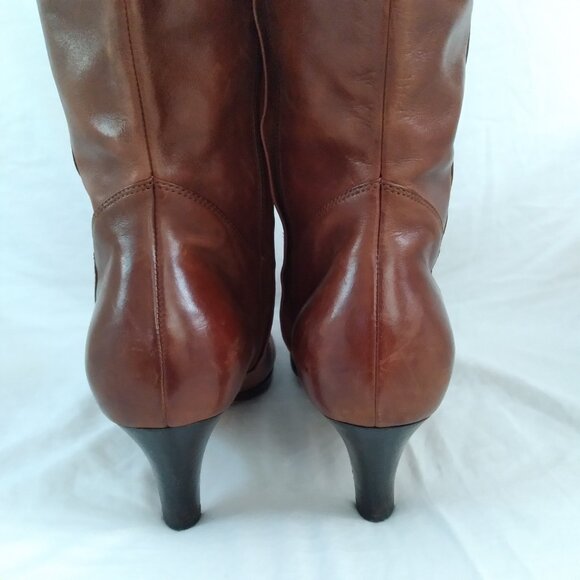 Cole Haan Brown Heeled Boots - Picture 5 of 12